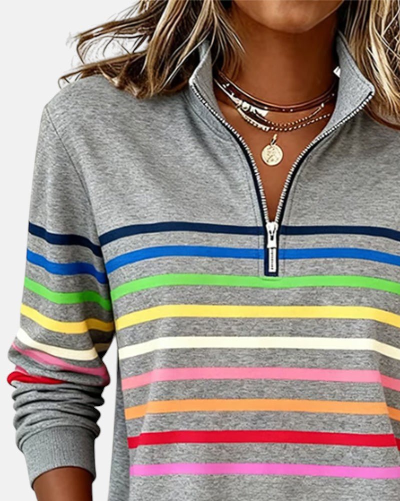 Women's Casual Sweatshirt | Quarter Zip