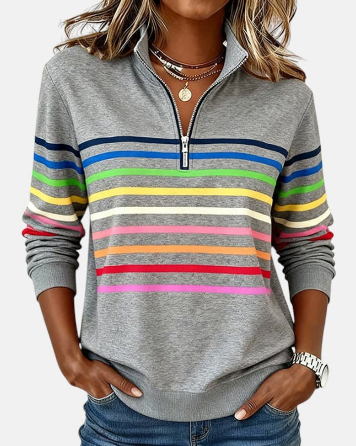 Women's Casual Sweatshirt | Quarter Zip