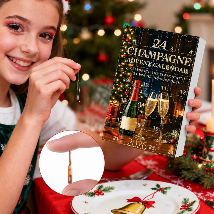 Whisky Bottle Advent Calendar With 24 Ornaments | Christmas