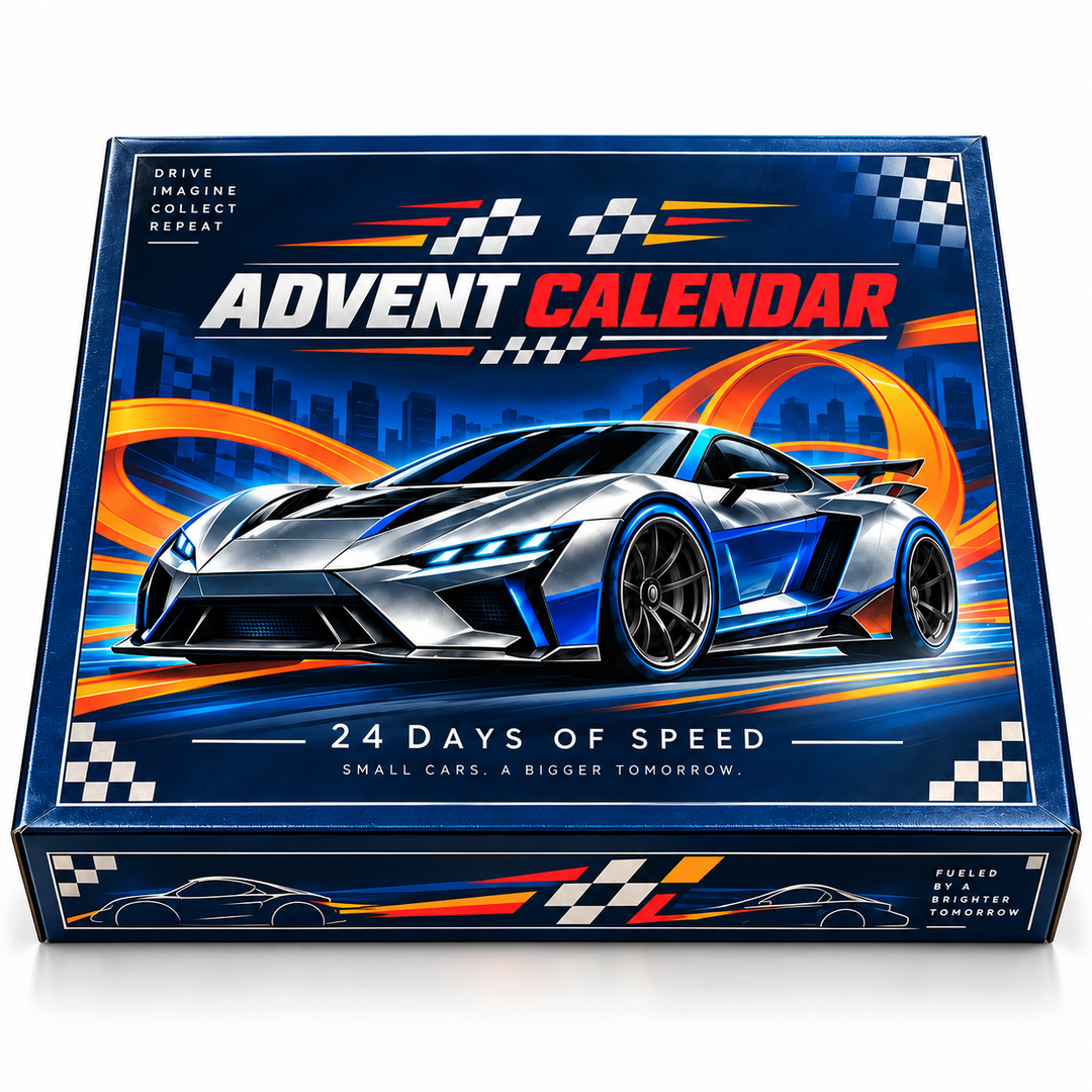 24 Days Racing Car And Accessories Advent Calendar | Christmas