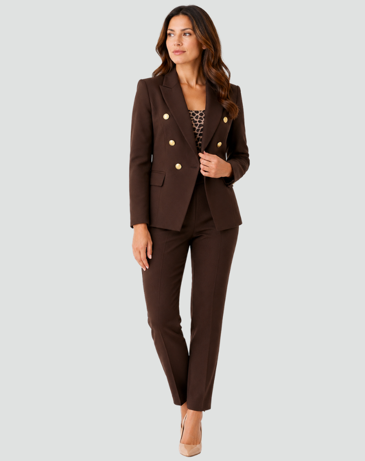Women's Formal Blazer and Trouser Set | Two-Piece