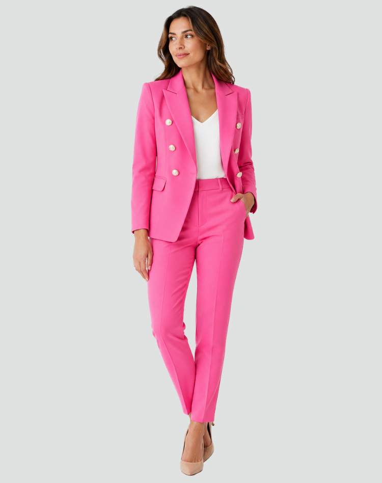 Women's Formal Blazer and Trouser Set | Two-Piece