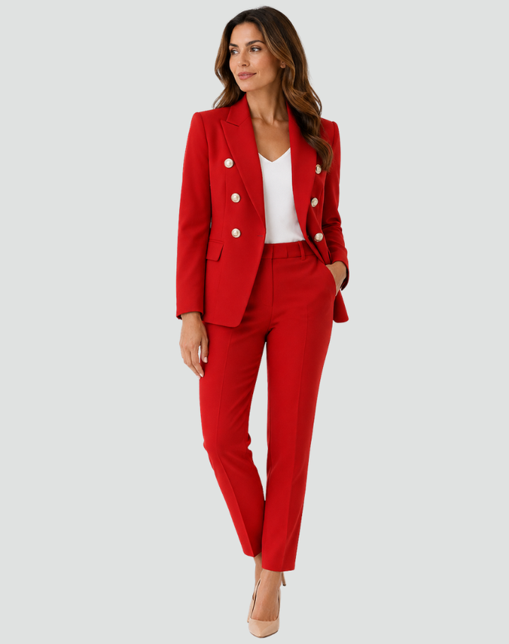 Women's Formal Blazer and Trouser Set | Two-Piece
