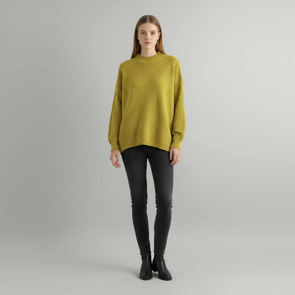Women’s Rib Knit Jumper | Oversized
