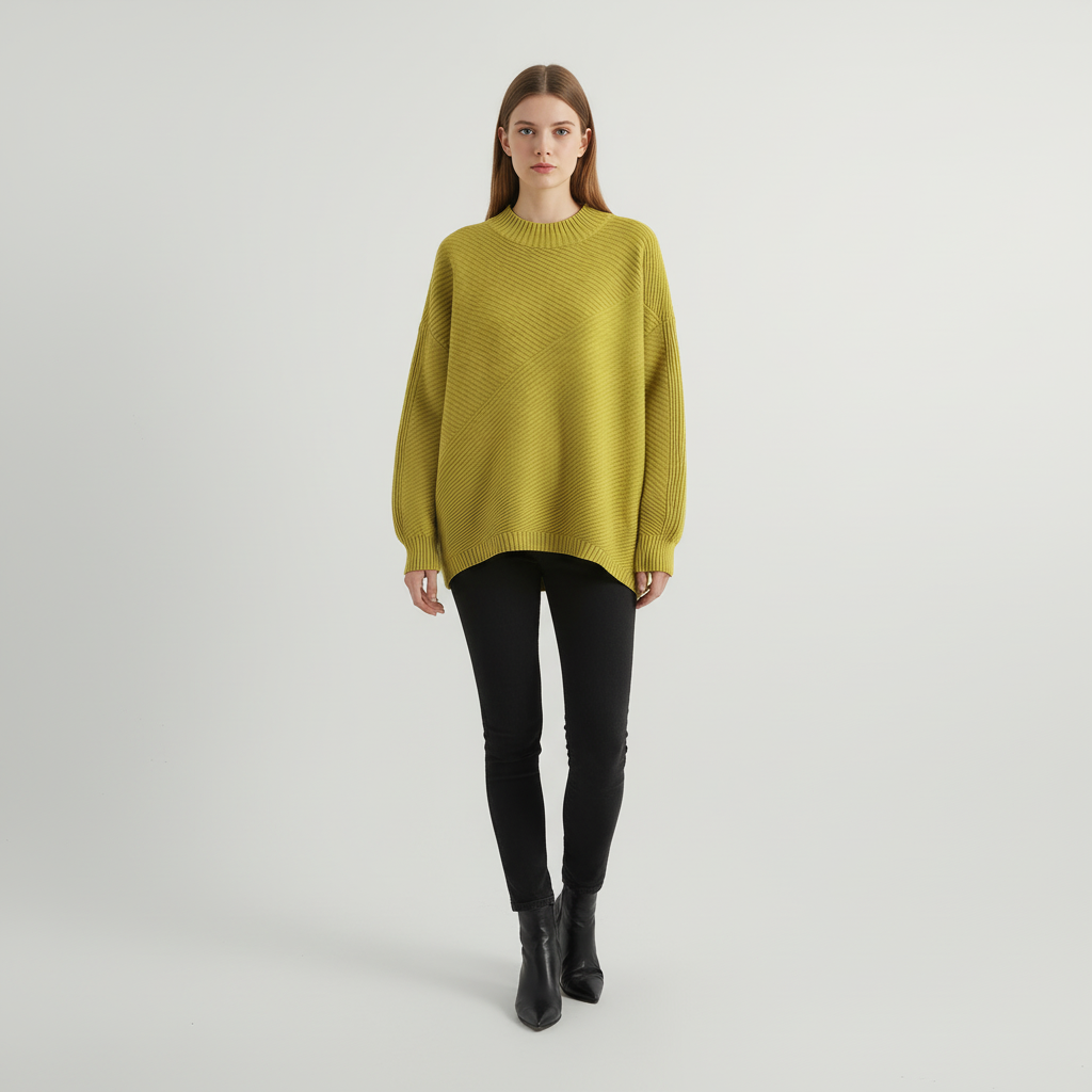 Women’s Rib Knit Jumper | Oversized
