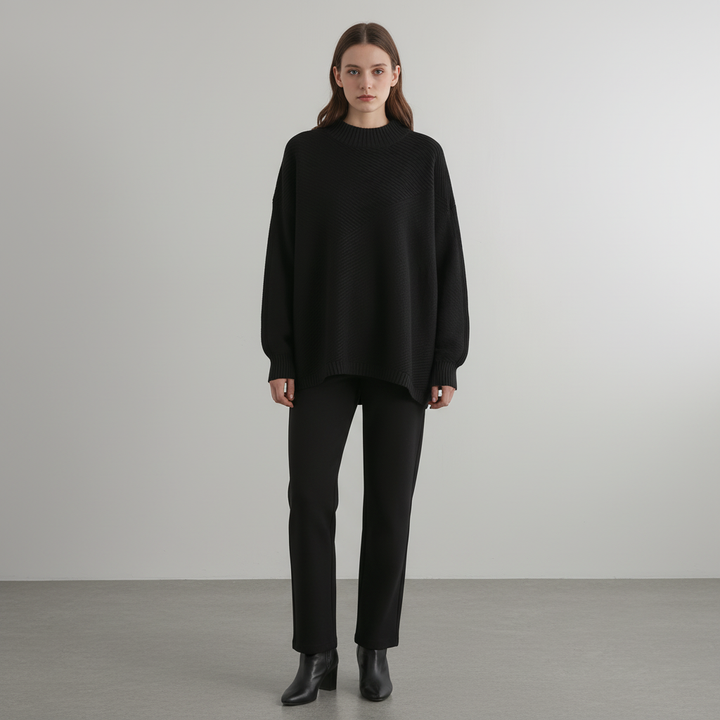 Women’s Rib Knit Jumper | Oversized