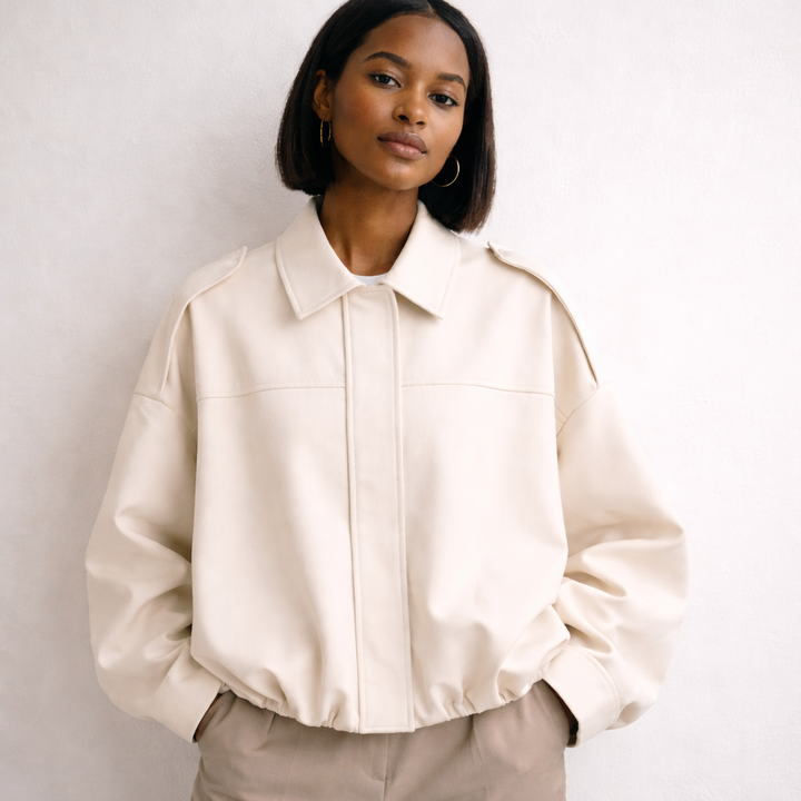 Women’s Drop Shoulder Blouson Jacket | Long Sleeve
