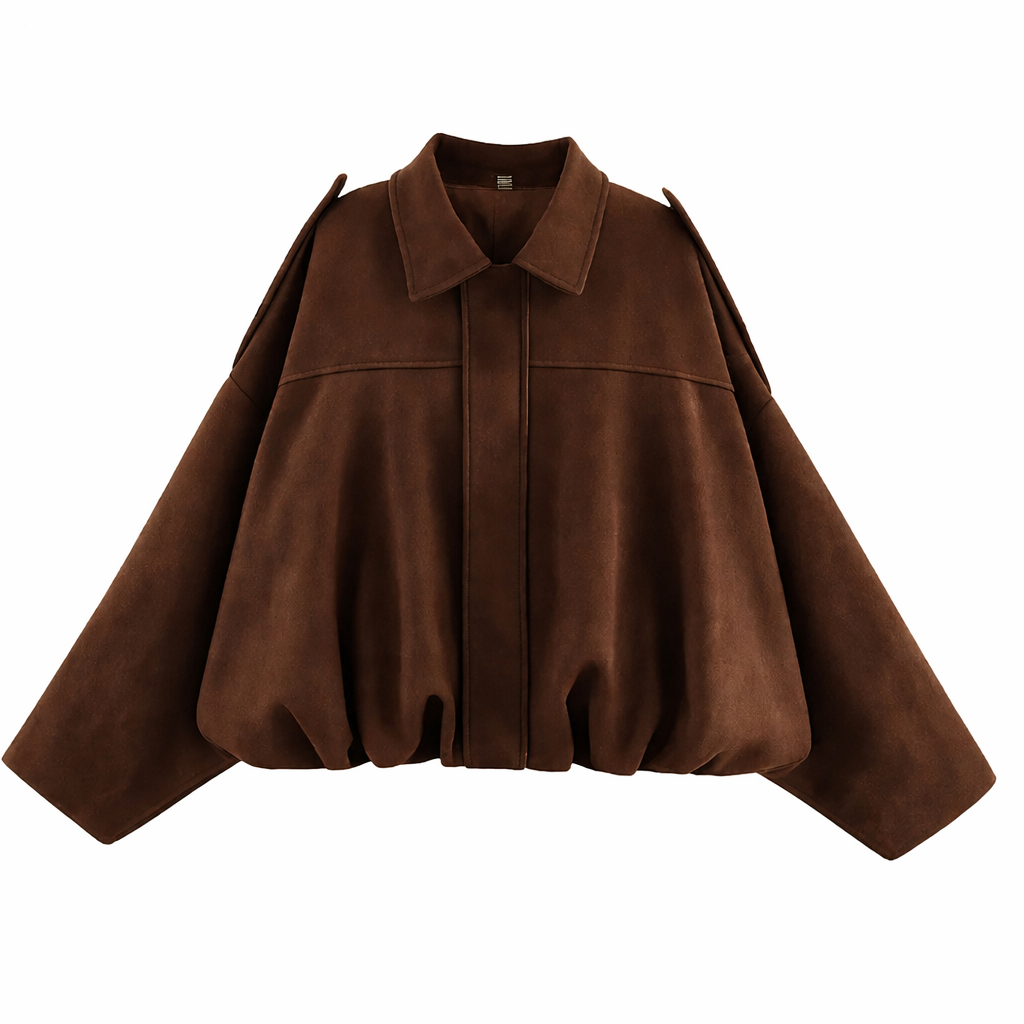 Women’s Drop Shoulder Blouson Jacket | Long Sleeve