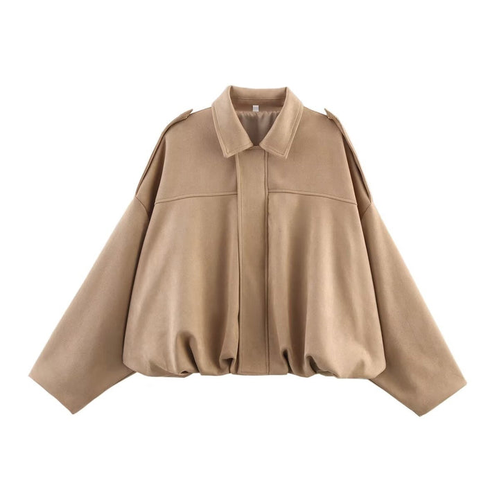 Women’s Drop Shoulder Blouson Jacket | Long Sleeve