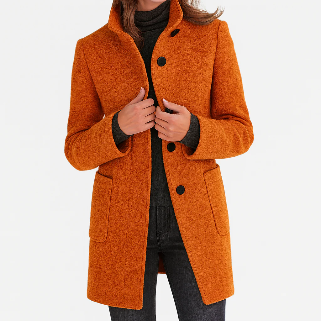 Women's Single-Breasted Coat | Autumn