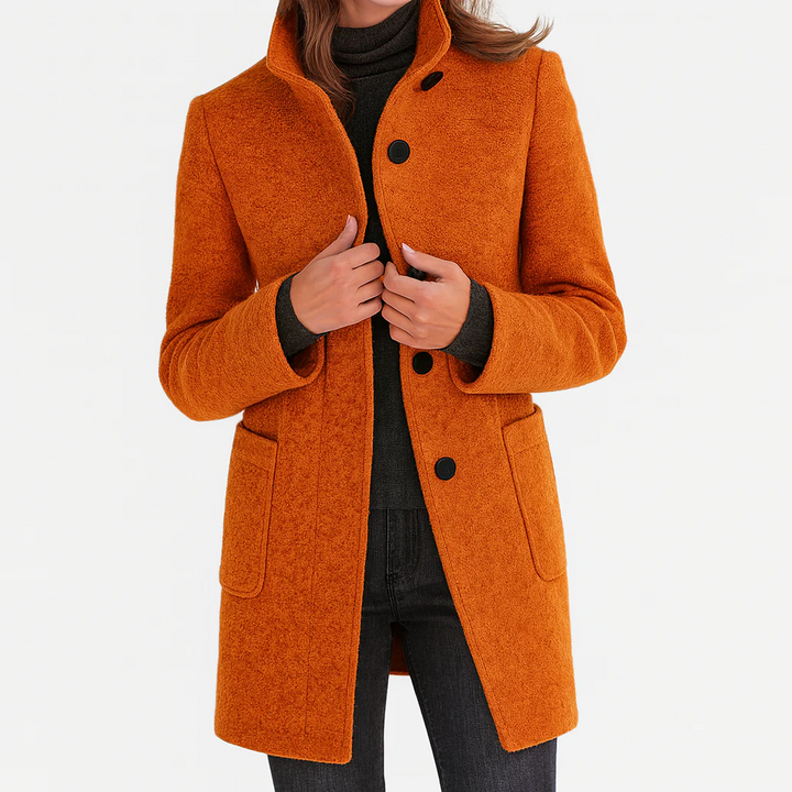 Women's Single-Breasted Coat | Autumn