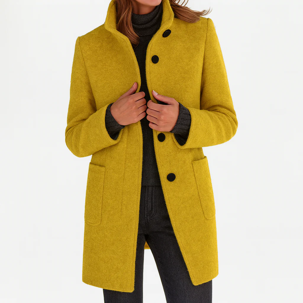 Women's Single-Breasted Coat | Autumn