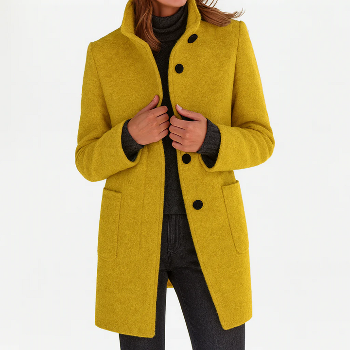 Women's Single-Breasted Coat | Autumn