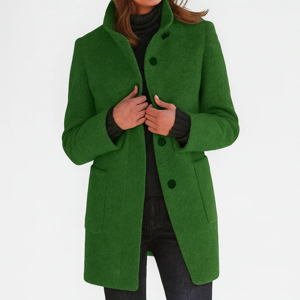 Women's Single-Breasted Coat | Autumn