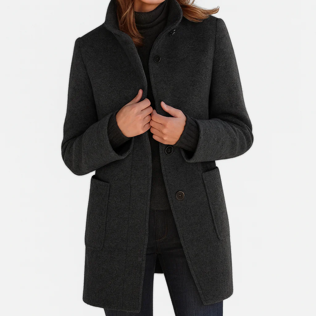 Women's Single-Breasted Coat | Autumn