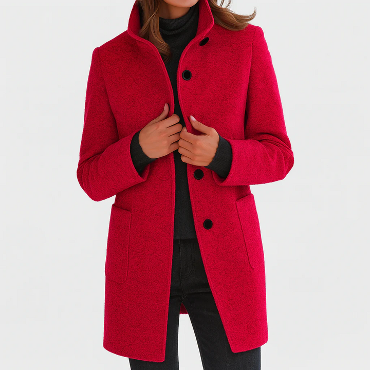 Women's Single-Breasted Coat | Autumn