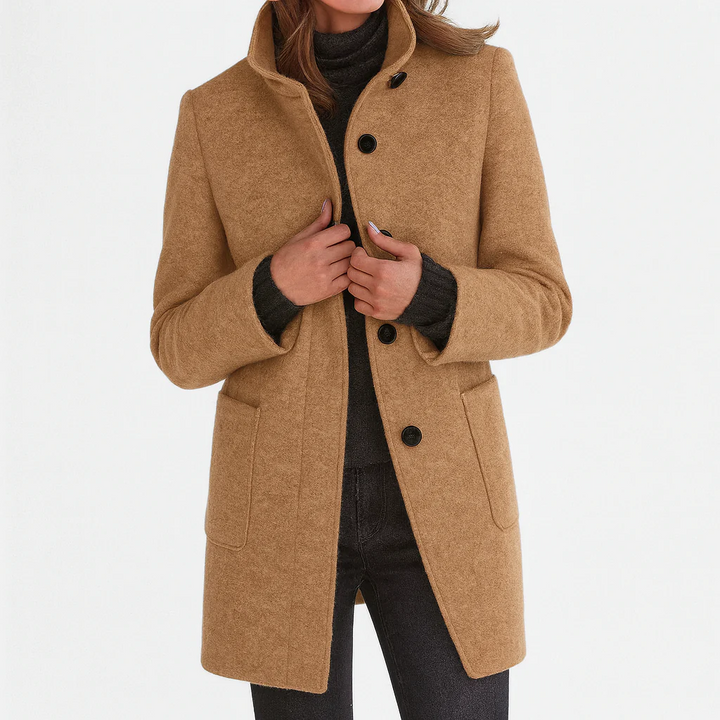 Women's Single-Breasted Coat | Autumn