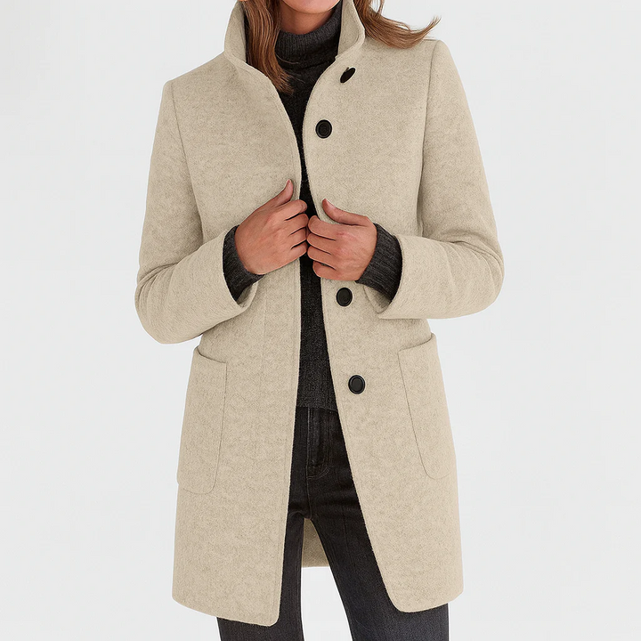 Women's Single-Breasted Coat | Autumn