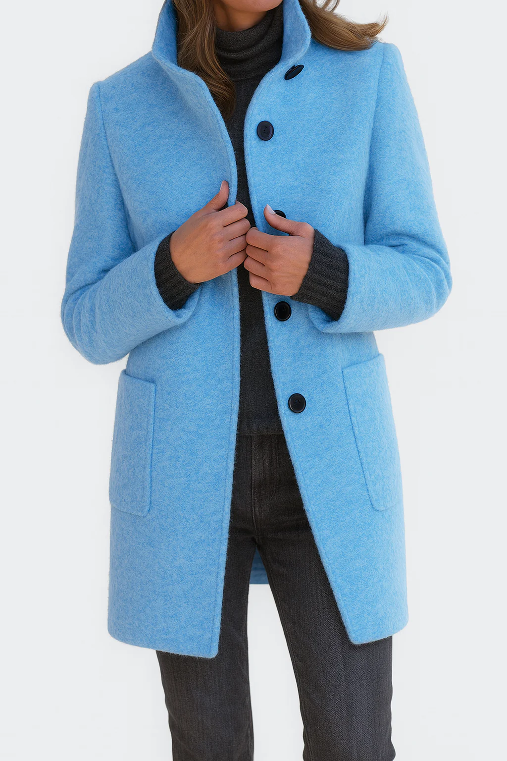 Women's Single-Breasted Coat | Autumn