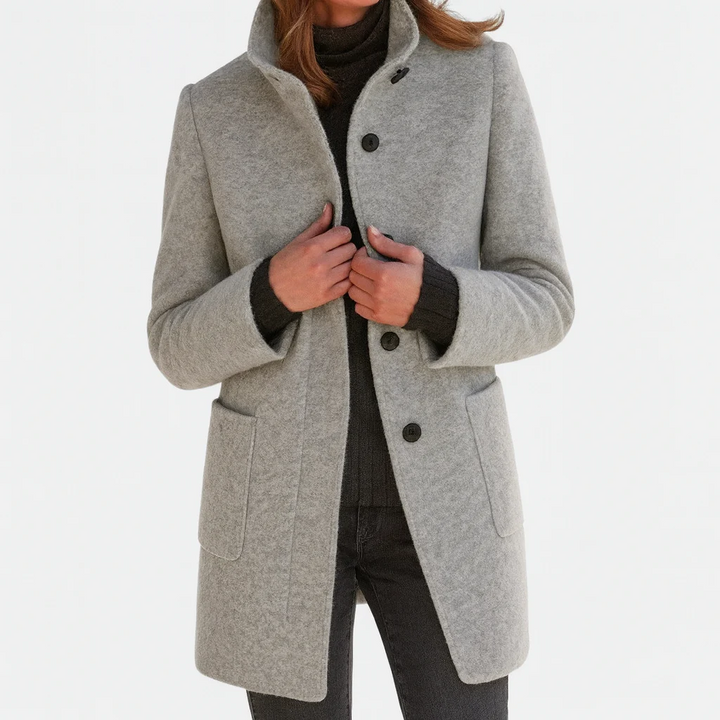 Women's Single-Breasted Coat | Autumn