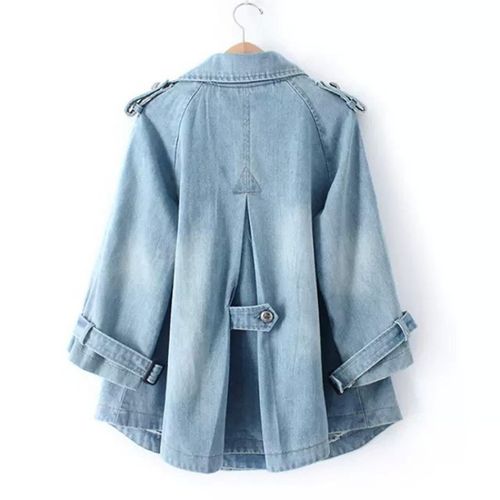 Women's Double Breasted Jacket | Side Pockets