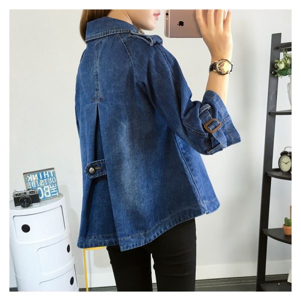 Women's Double Breasted Jacket | Side Pockets