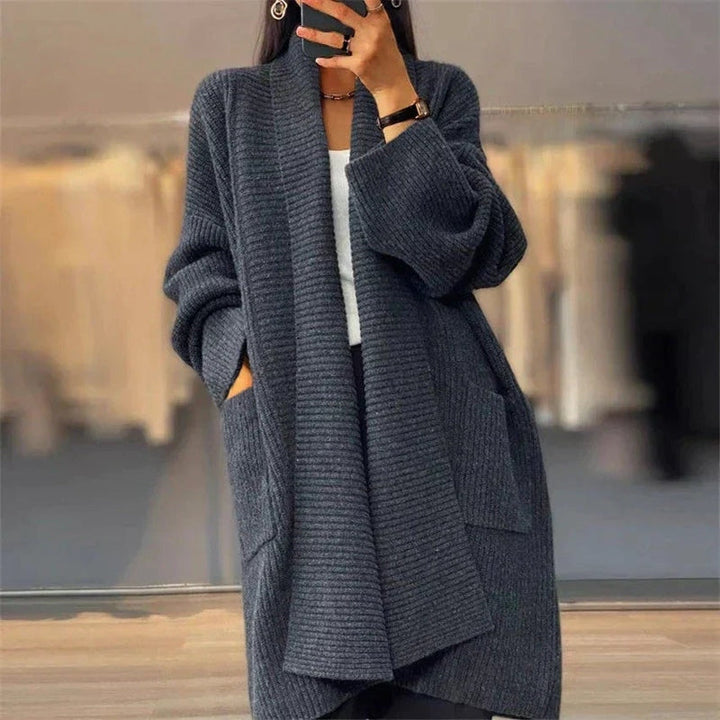 Women's Open Front Knit Cardigan | Longline