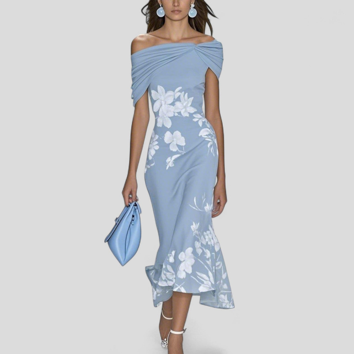 Women's Elegant Summer Wedding Guest Dress | Midi