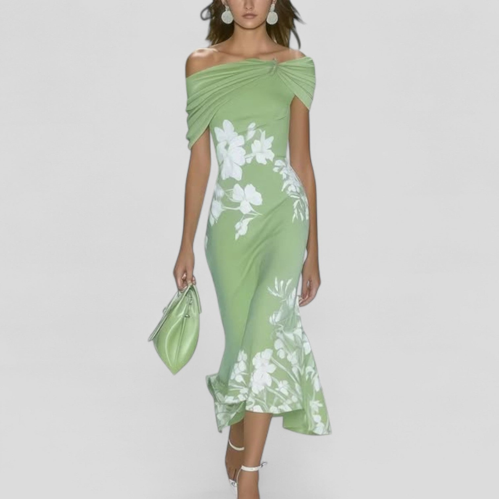 Women's Elegant Summer Wedding Guest Dress | Midi
