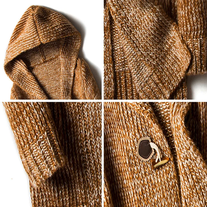 Women's Hooded Knitted Cardigan | Winter