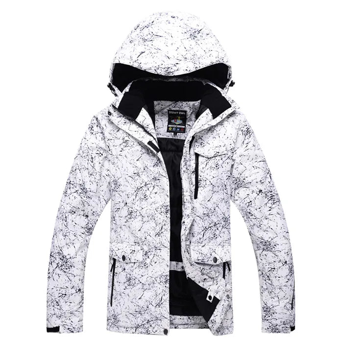 Men's Hooded Ski Jacket And Snow Pants Set | Winter