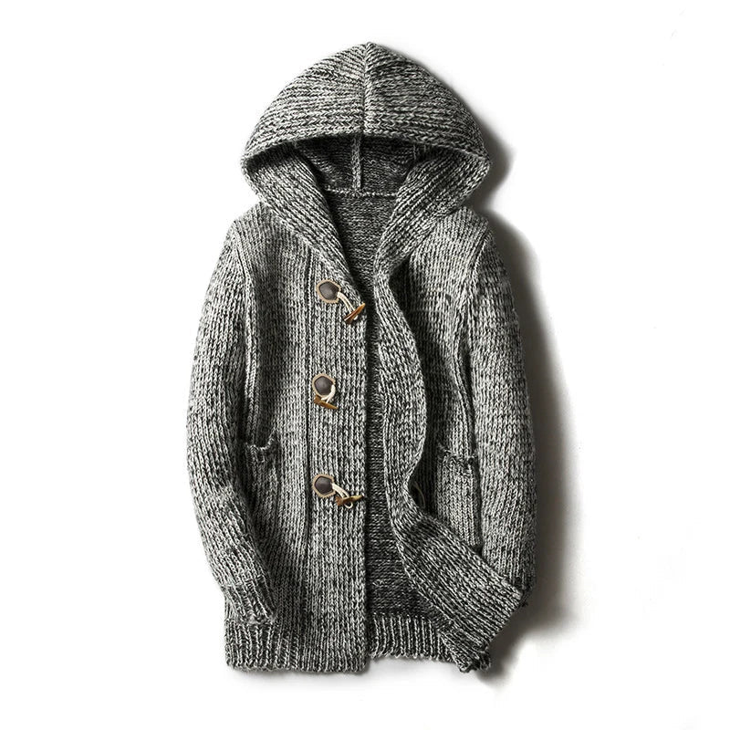 Women's Hooded Knitted Cardigan | Winter