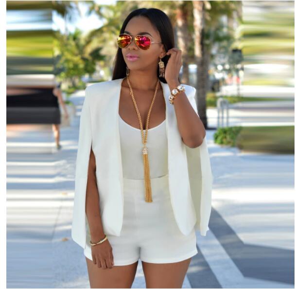 Women's Cape Blazer | Open Front