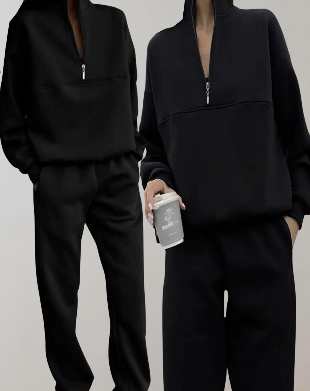 Women's Warm Two Piece Set | Winter