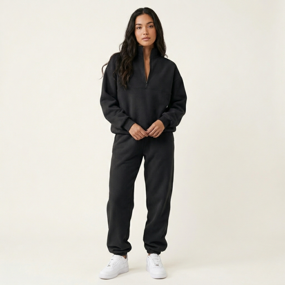 Women's Warm Two Piece Set | Winter