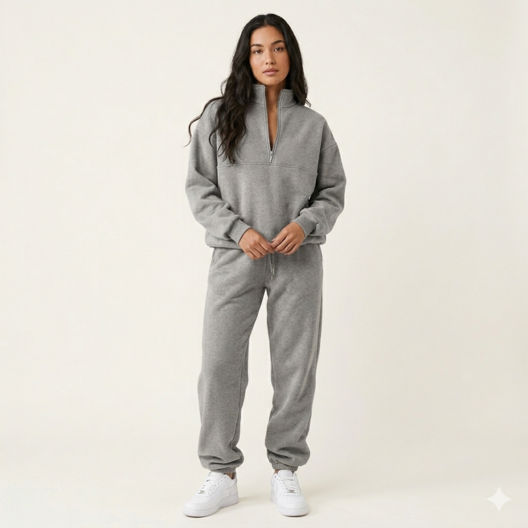 Women's Warm Two Piece Set | Winter