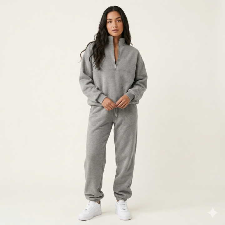 Women's Warm Two Piece Set | Winter
