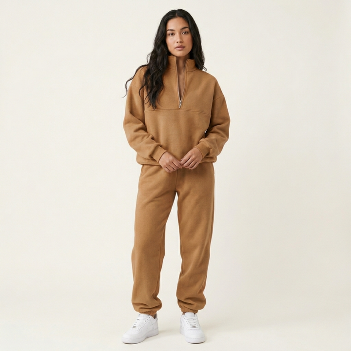 Women's Warm Two Piece Set | Winter