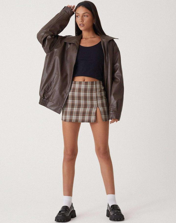 Women's Casual Collared Zip Up Jacket | Winter