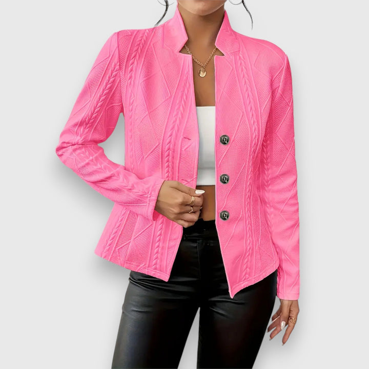 Women's Formal Blazer Jacket | Textured