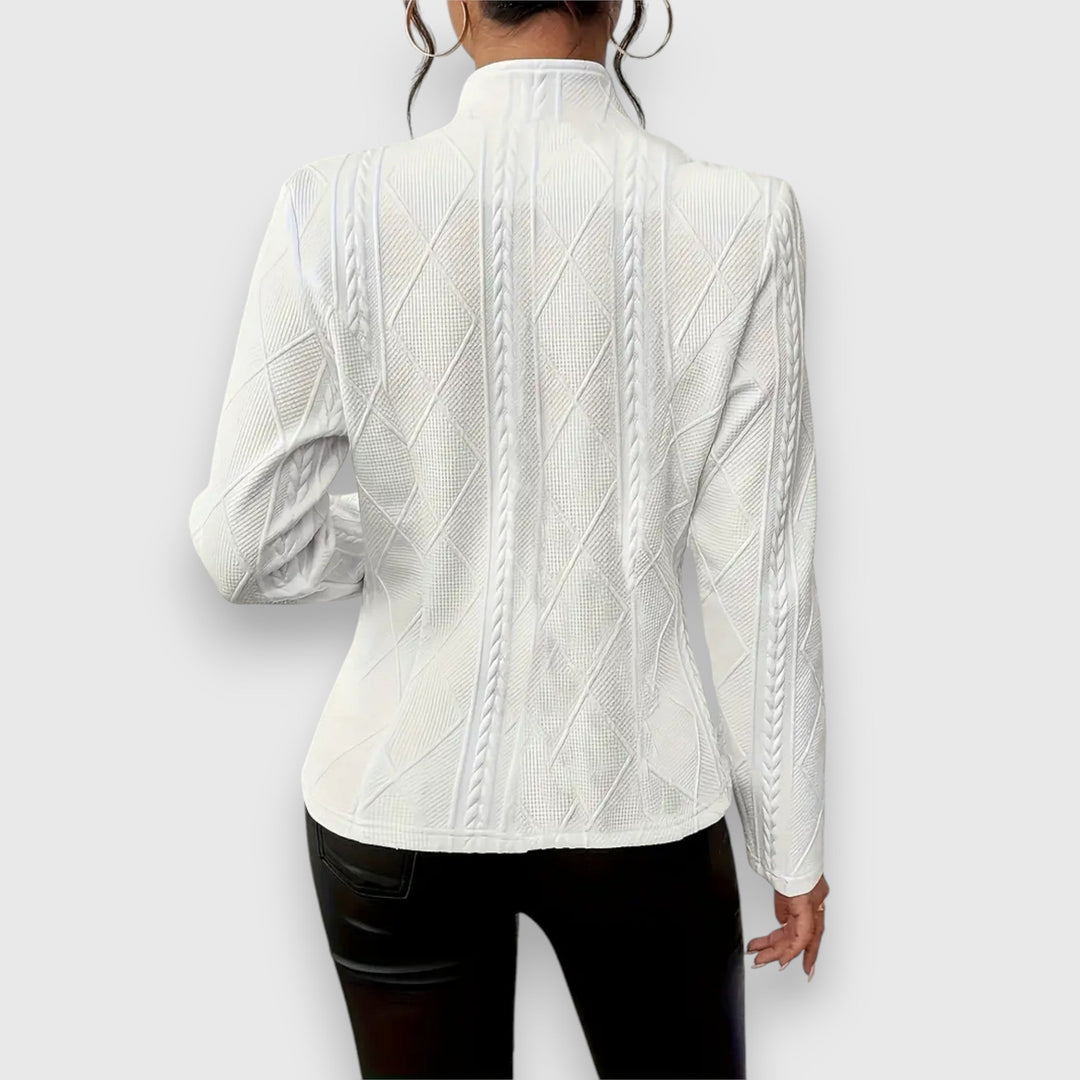 Women's Formal Blazer Jacket | Textured