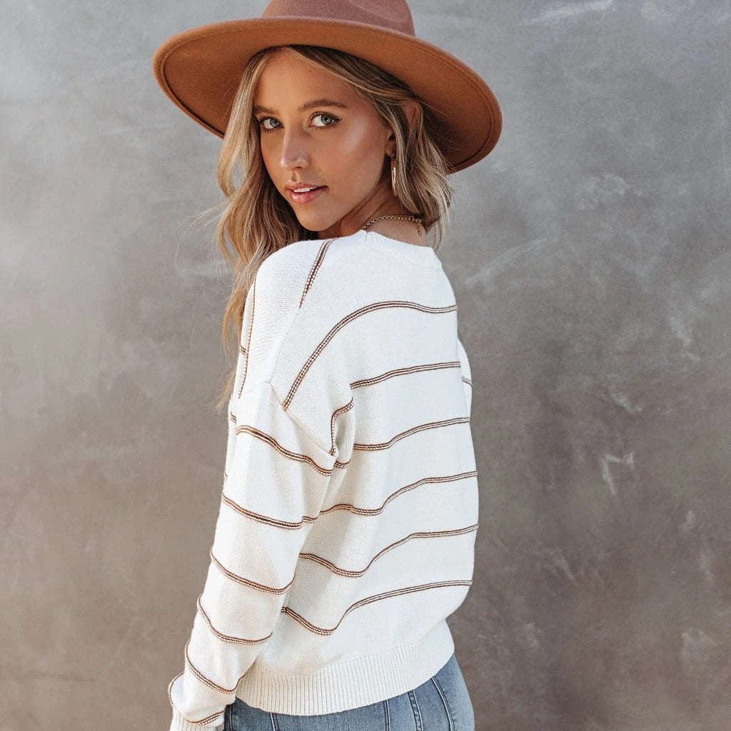 Women's Striped Jumper | Casual
