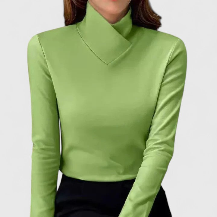 Women's Fitted Turtleneck Jumper | Elegant