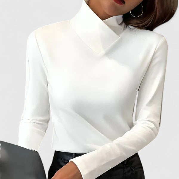 Women's Fitted Turtleneck Jumper | Elegant