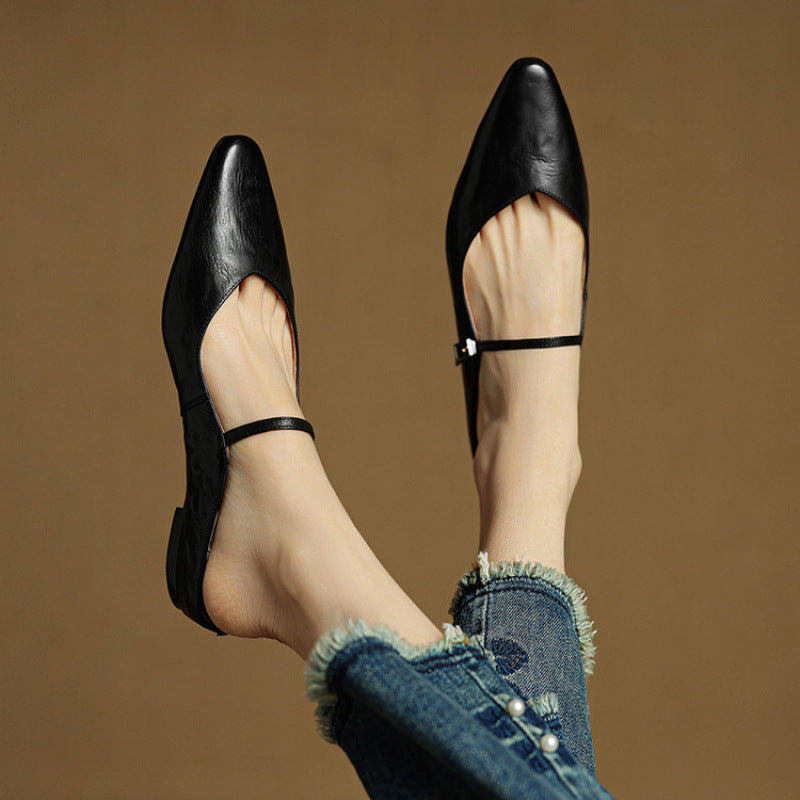 Women's Elegant Mules | Pointed Toe