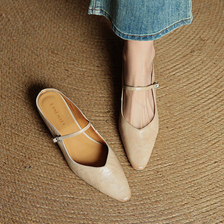 Women's Elegant Mules | Pointed Toe