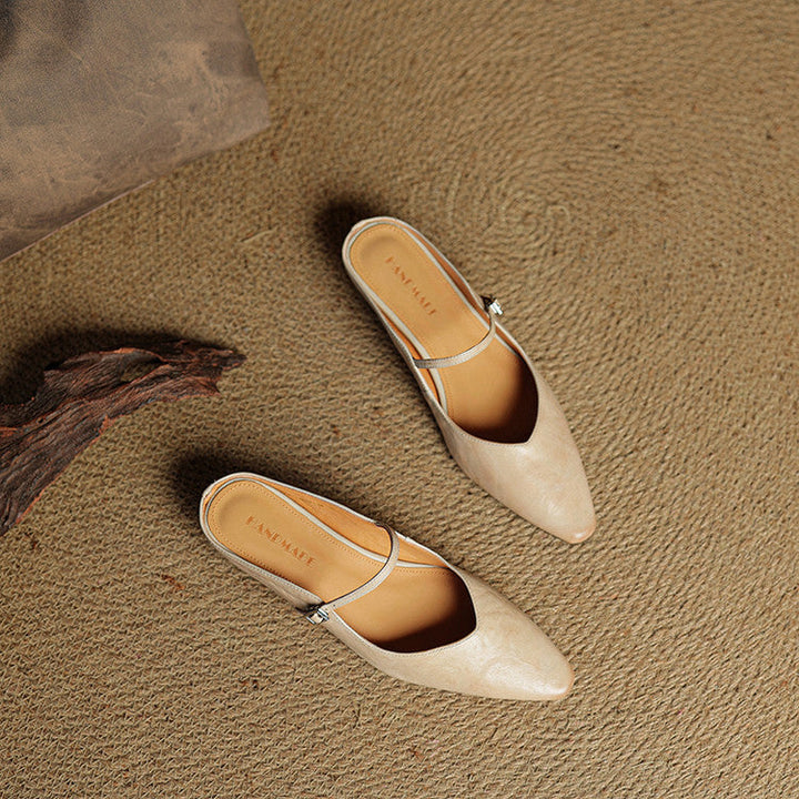 Women's Elegant Mules | Pointed Toe