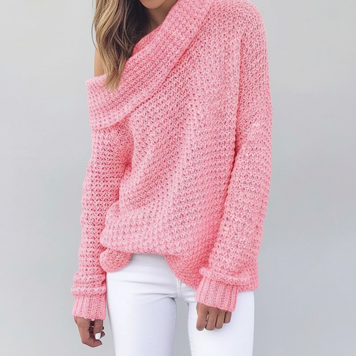 Women’s Off Shoulder Knit Jumper | Long Sleeve