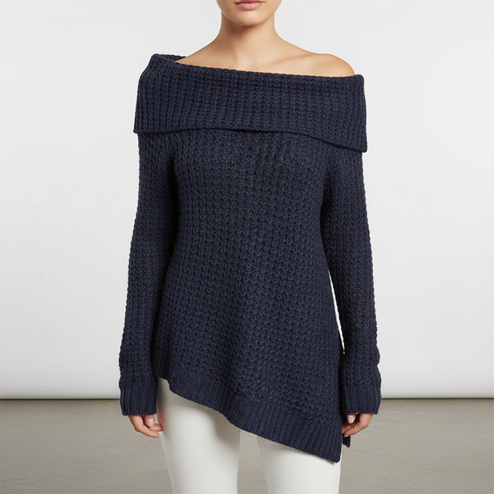 Women’s Off Shoulder Knit Jumper | Long Sleeve