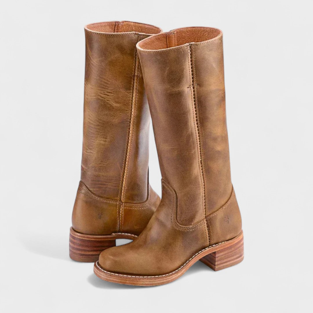 Women's Western Knee High Boots | Heel